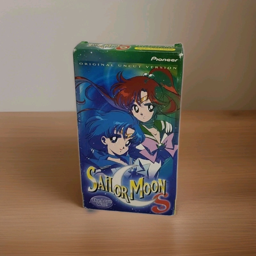 Sailor Moon S Vol. 2: The Love War Original Uncut 1994 2000 VHS